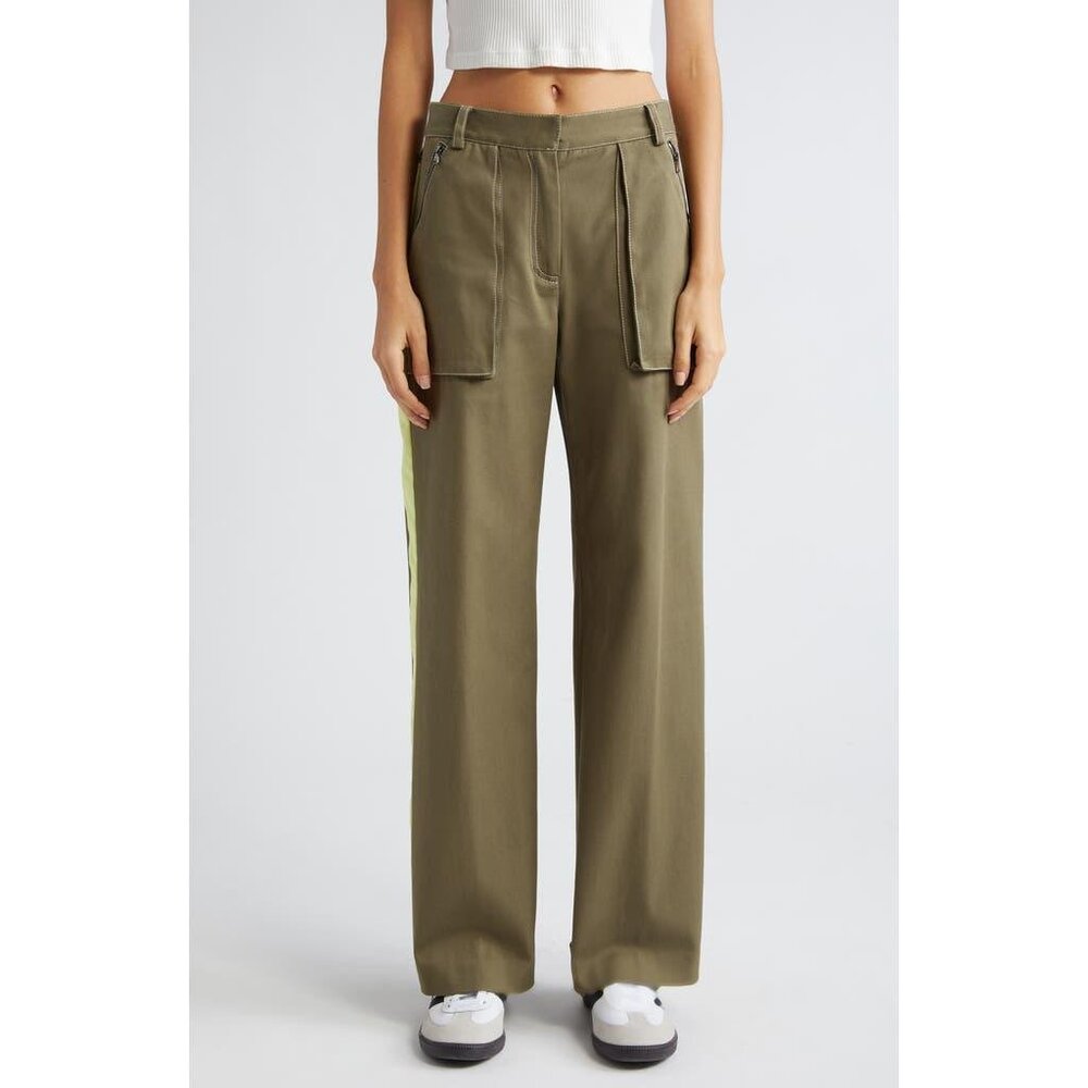 $595 TWP  Isa Cotton Cargo Pants Size 0